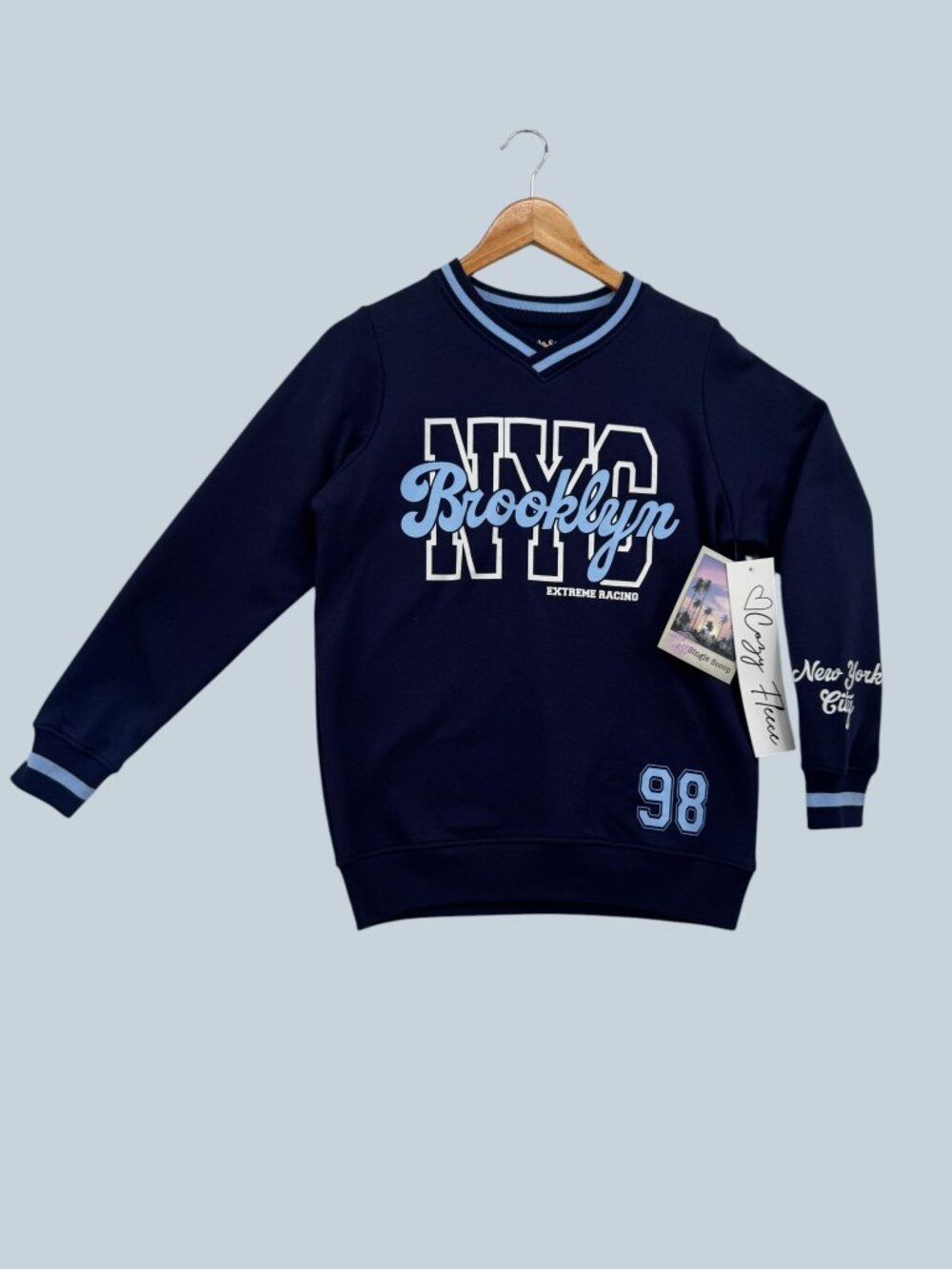 Single Scoop Brooklyn‎ NYC Racing Sweatshirt